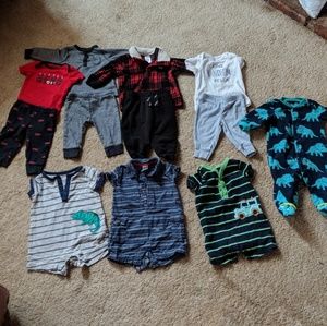 3 Month Baby Boy Clothes Lot